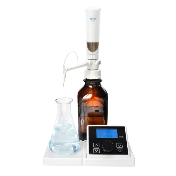 Флакон-диспенсер (бюретка) DLab dTrite 1-99,99 мл