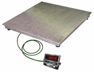 Платформенные весы ЕВ4-300 (WI-2RS) 1200x1200 нерж. сталь