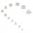 Гиря СМ 20мг F2 плоская многоугольная