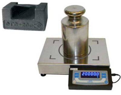 Весы ВМ24001 для поверки гирь 20 кг М1