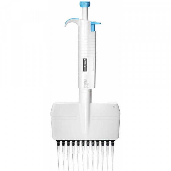 Дозатор механический 12-канальный DLAB MicroPette Plus, 50-300 мкл